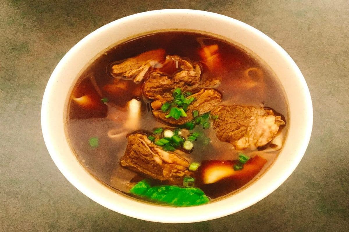 6. Noodle Soup with Braised Beef Brisket