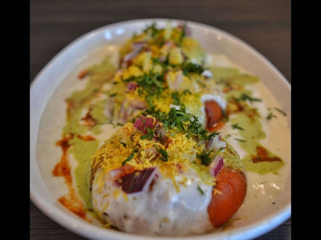 Channa tikki chaat