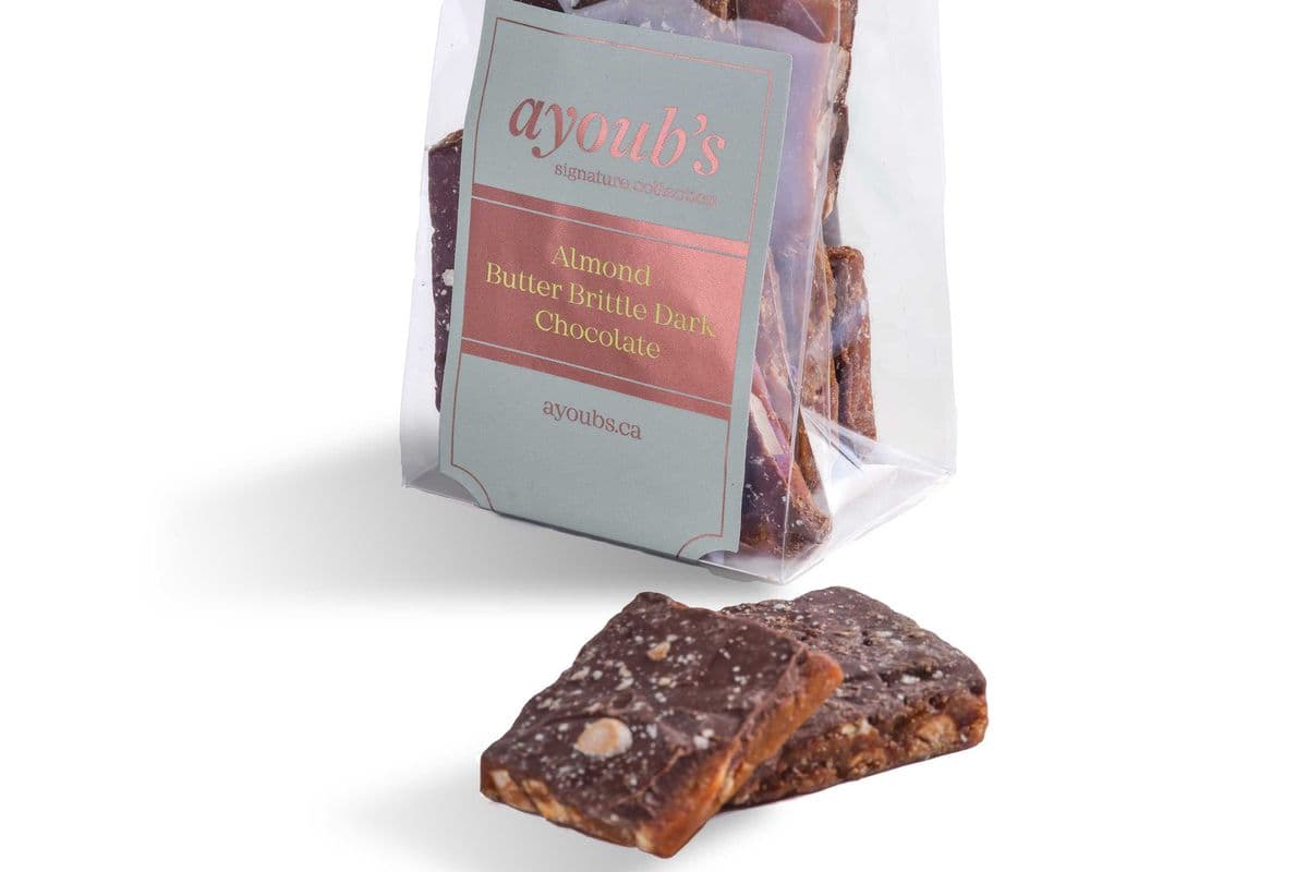 Almond Butter Brittle Dark Chocolate 0.22 lb