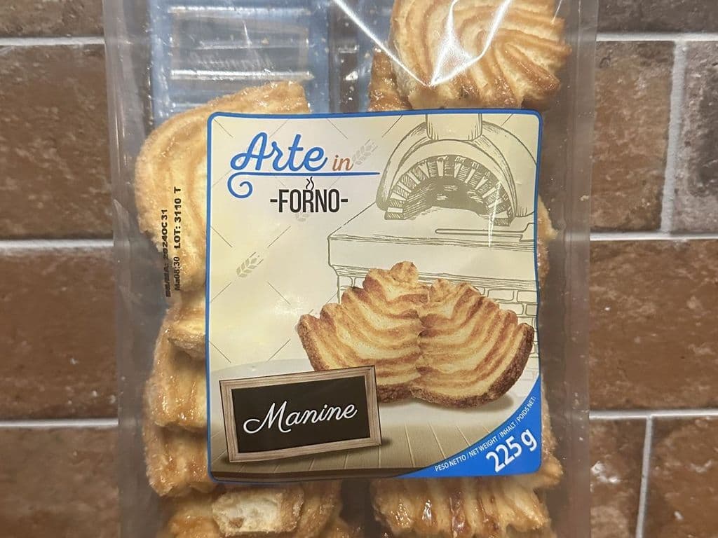 ARTE IN FORNO MANINE COOKIES 225G