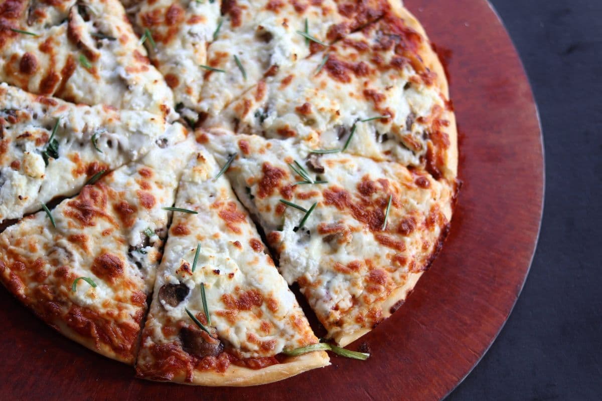 Wild Mushrooms Pizza