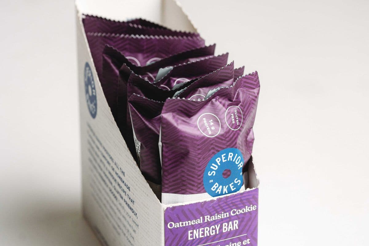 Oatmeal Raisin Cookie Energy Bar