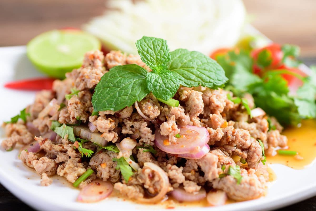 13. Ground Pork Salad (ลาบหมู)