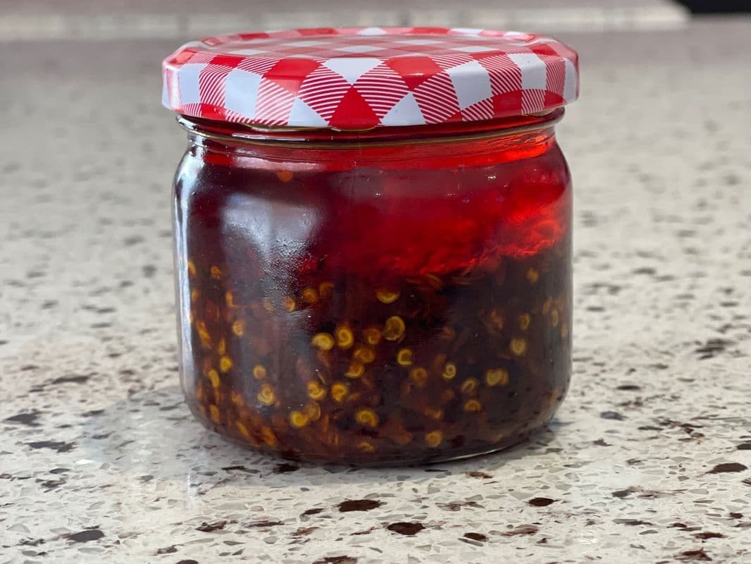 250ml Chili oil in jar