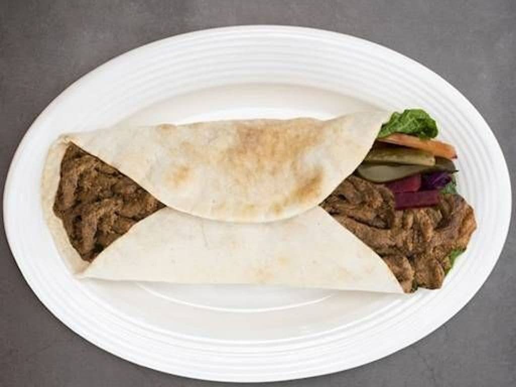 Combo Grilled Beef Shawarma Wrap