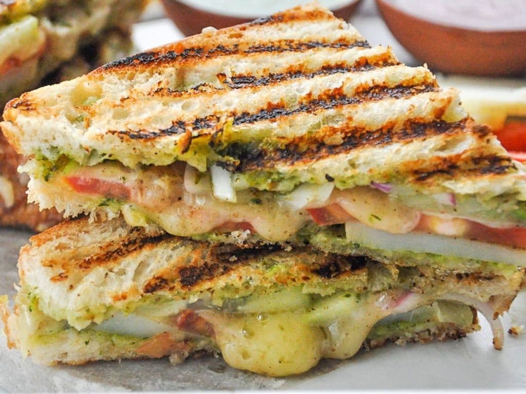 Grilled Bombay Sandwich