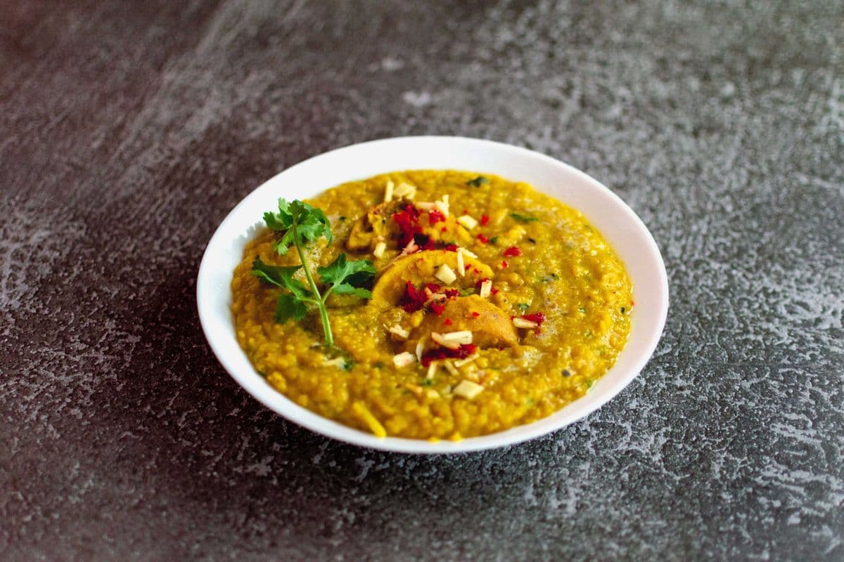 Sathkora Daal( Red lentil with wild orange)