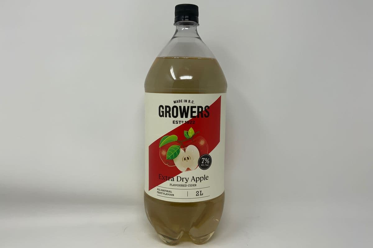 GROWERS CIDER -XTRA DRY APPLE (1 x 2L)