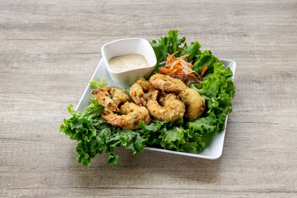 A7. Deep-Fried Jumbo Shrimp - Tom Chien Gion (5 pcs)