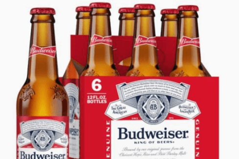 Budweiser, 6pk-12oz bottle beer (5.0% ABV)
