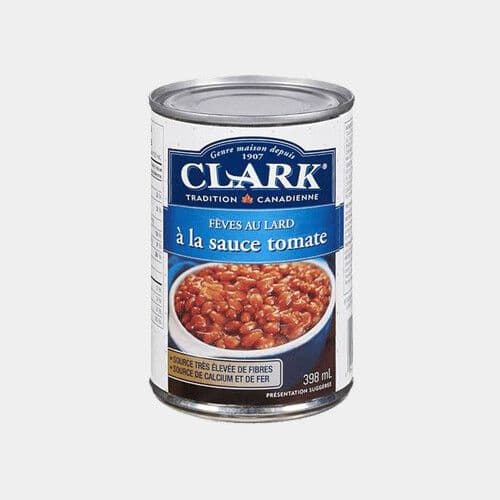Clark Fèves au lard à la sauce tomate / Clark Beans & Pork & Tomato Sauce