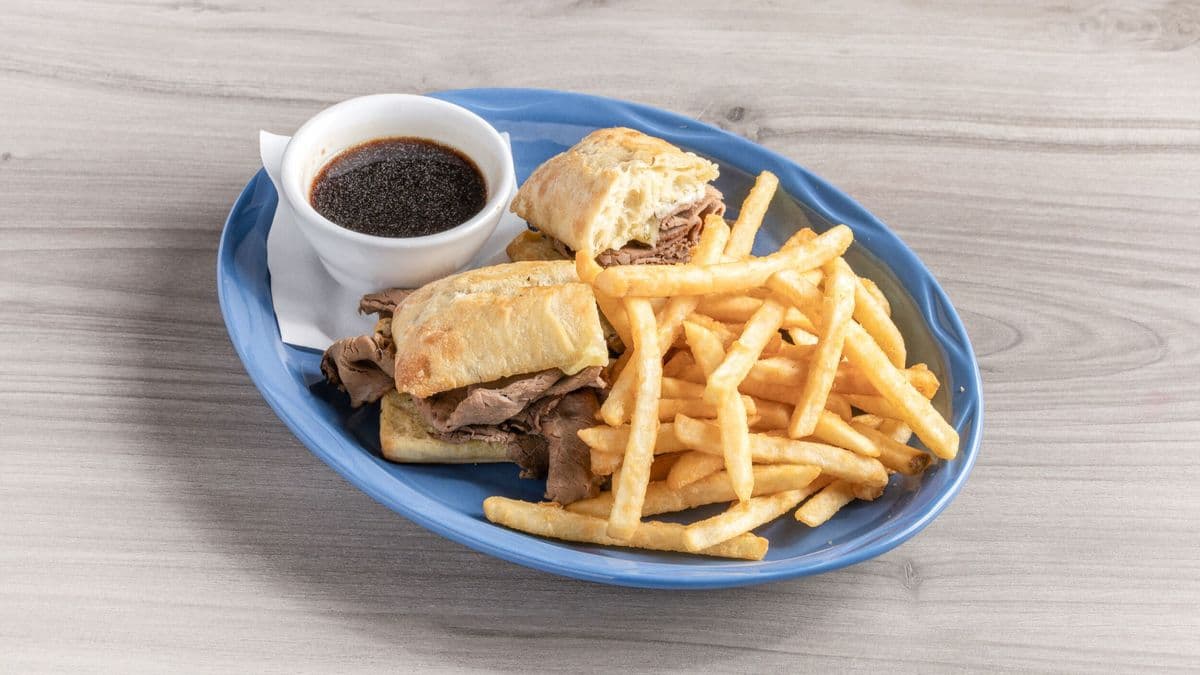 French Beef Dip Sandwich