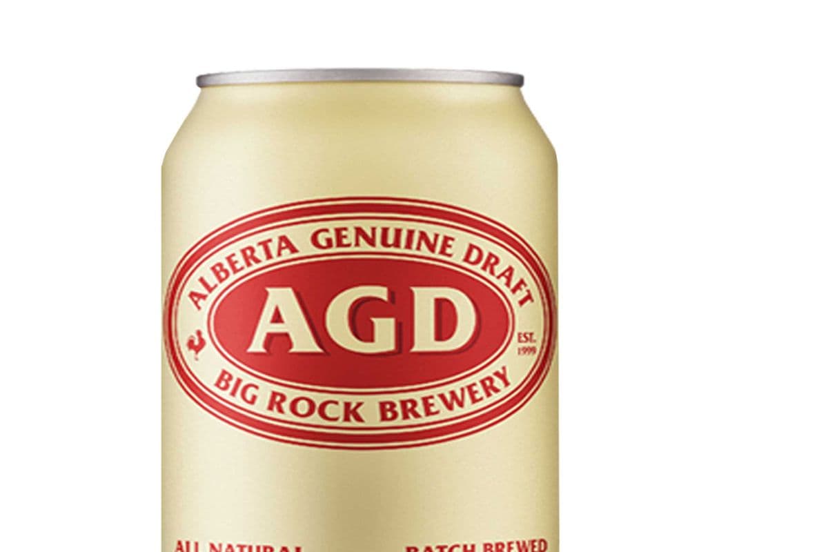 ALBERTA GENIUNE DRAFT 18*355ML ( NEW PACK ) (1 x 355ML)