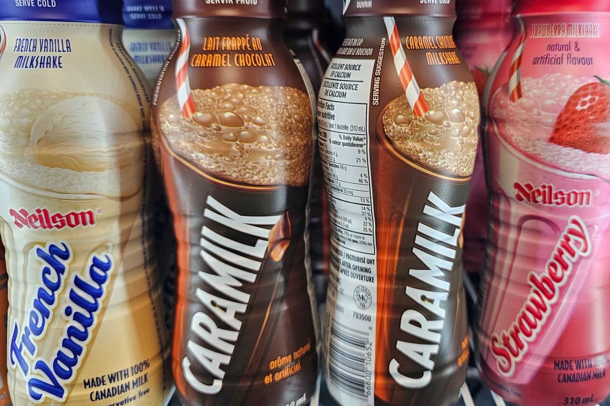 vanilla milkshake (One 310ml drink)