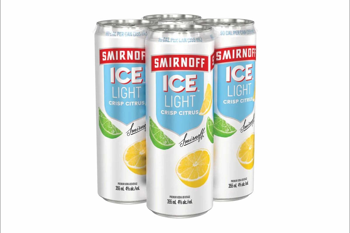 Smirnoff Ice Light Original (4 Pack) (4 x 355ml)
