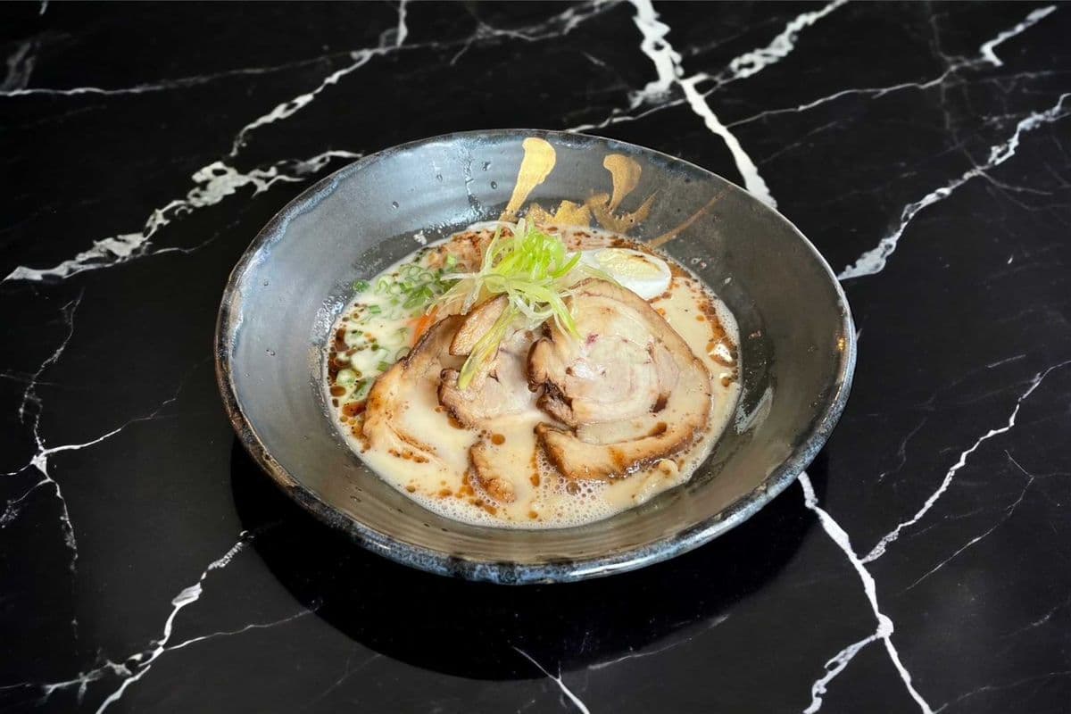 Creamy Ginger Ramen ( with Pork Chashu)