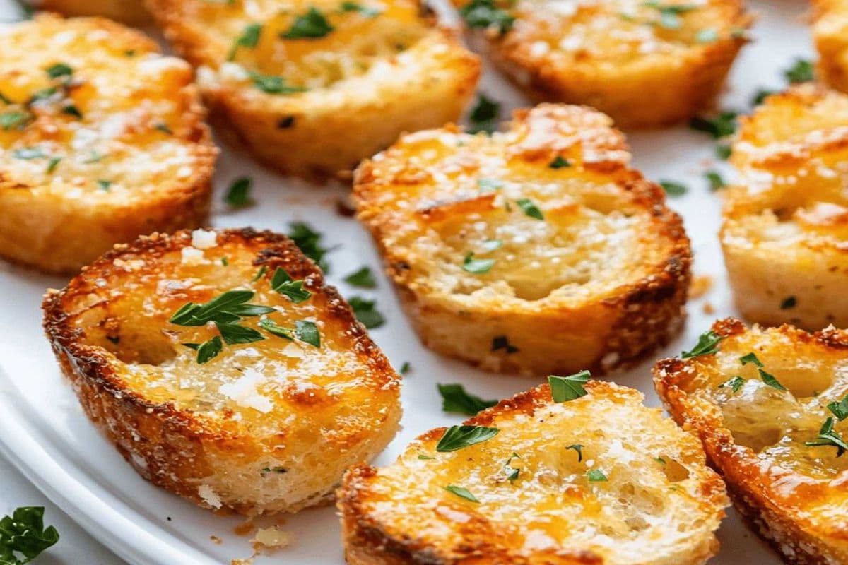 GARLIC PARMESAN CHEESE BITES