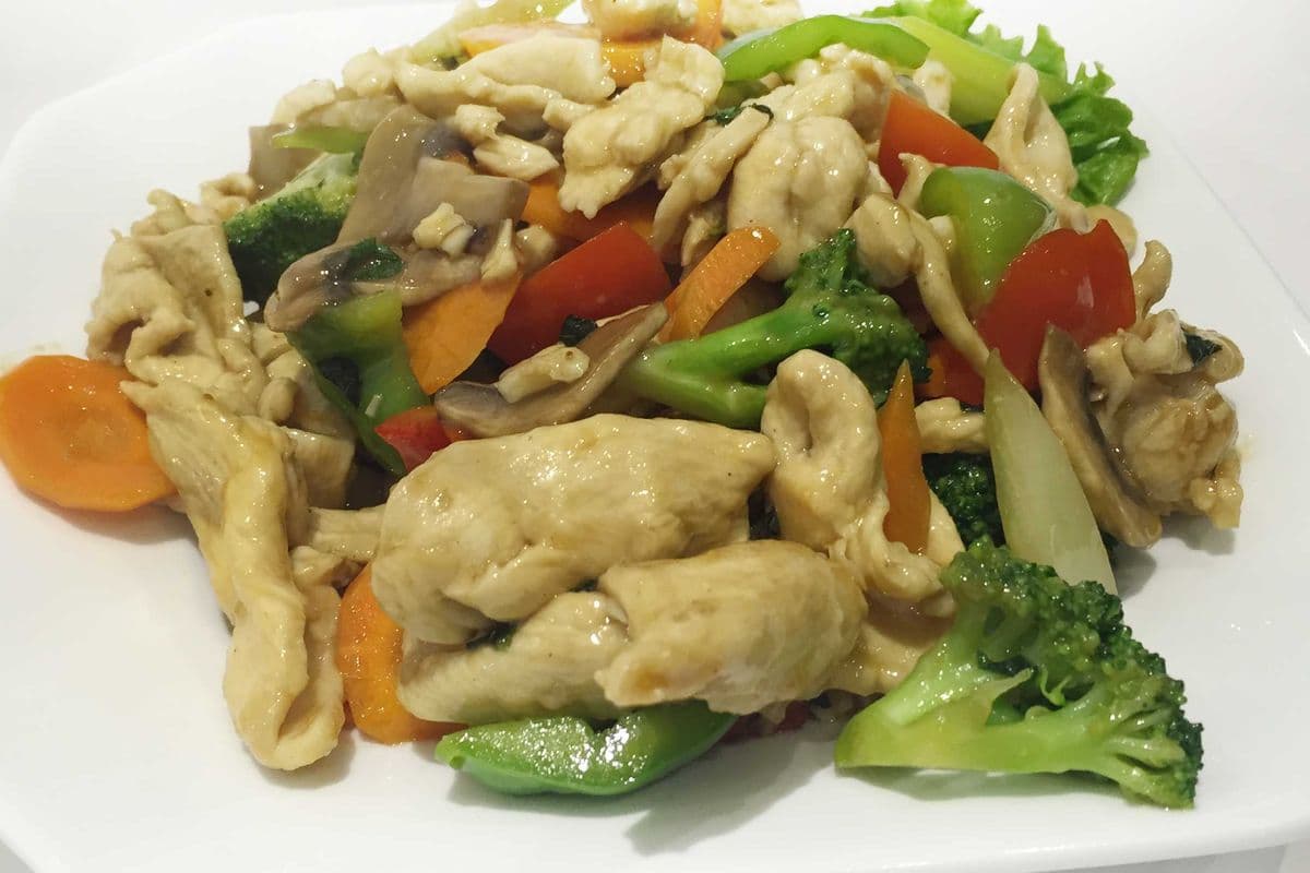 C4. Stir-Fried Satay Chicken