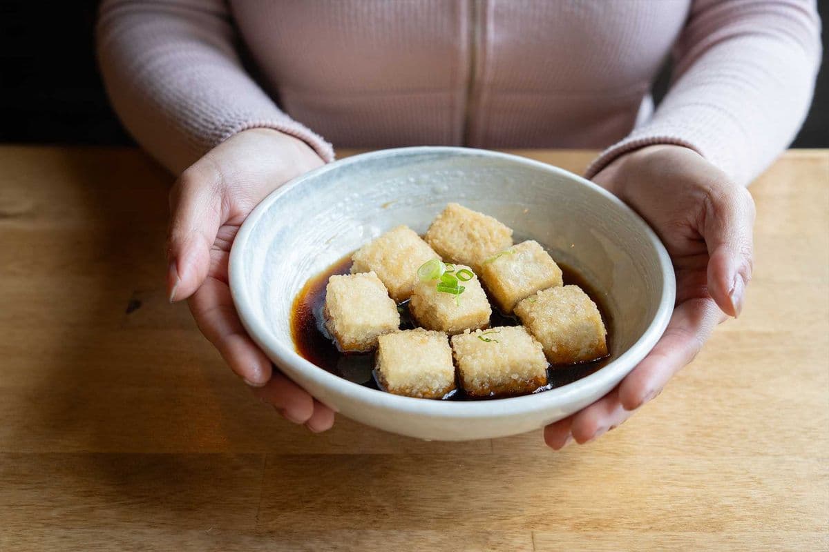 Spicy Agedashi Tofu