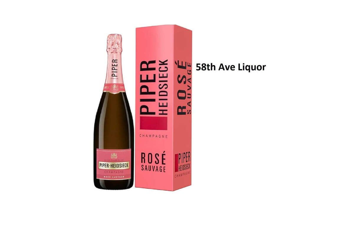 PIPER HEIDSIECK ROSE SAUVAGE 750ML (1 x 750ML)