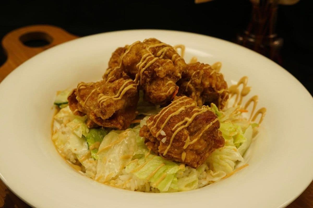 Crispy Chicken Boneless on Rice