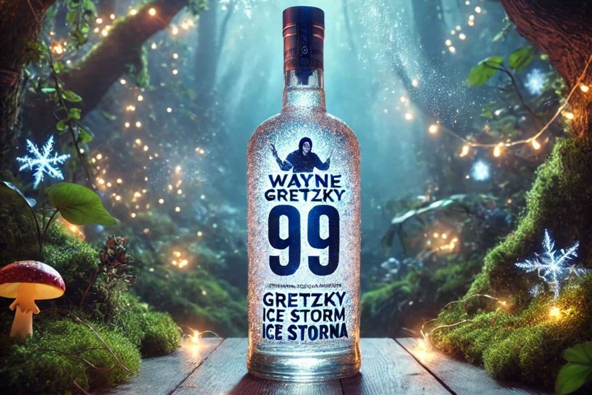 Wayne Gretzky Estates No 99 Ice Storm Vodka 750ml (1 x 750ml)