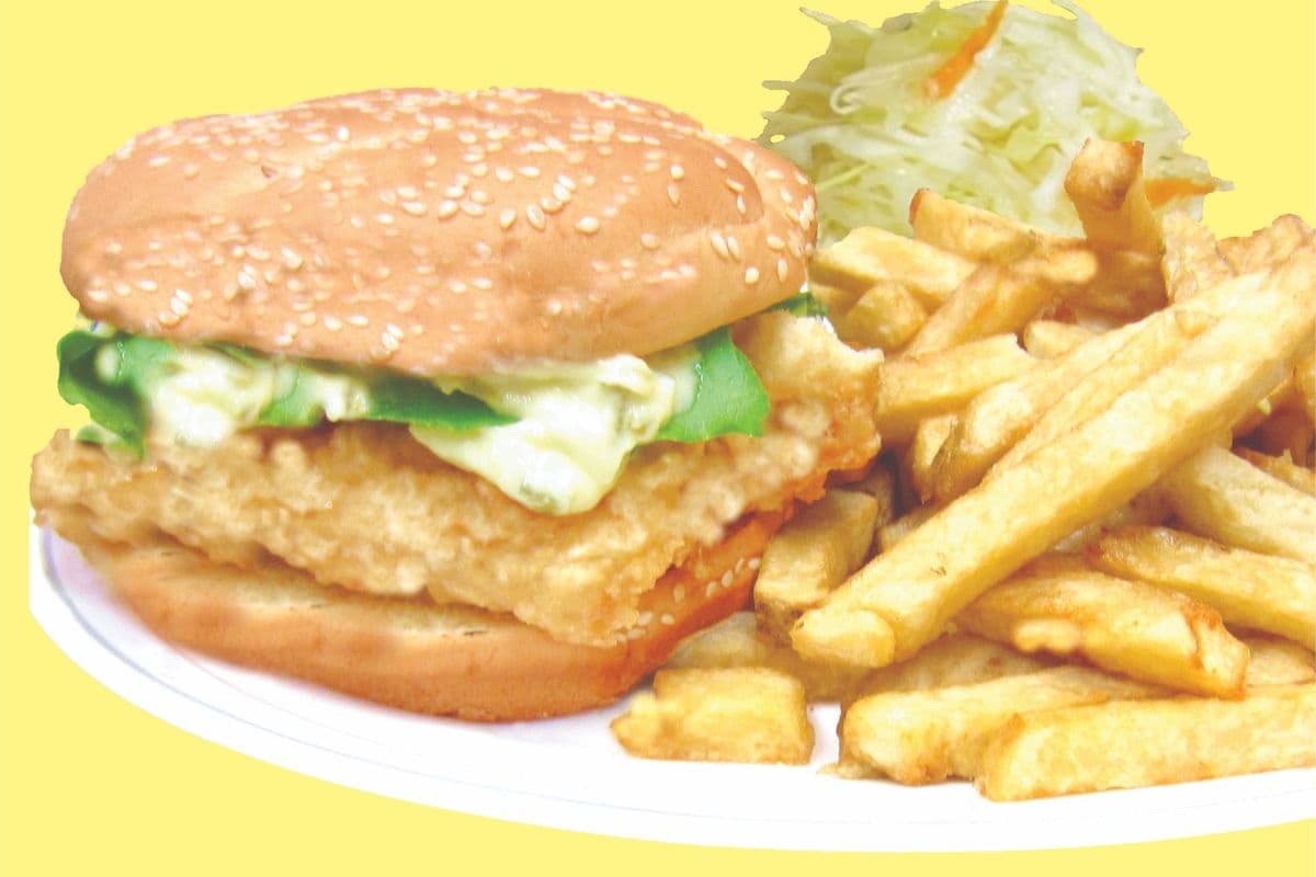 Halibut Fish Sandwich- Sandwich only
