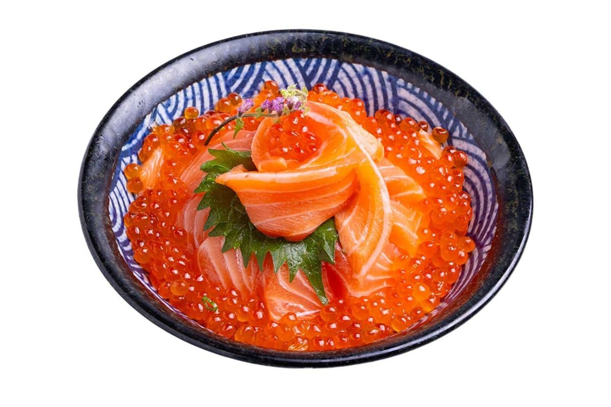 Salmon Ikura Don