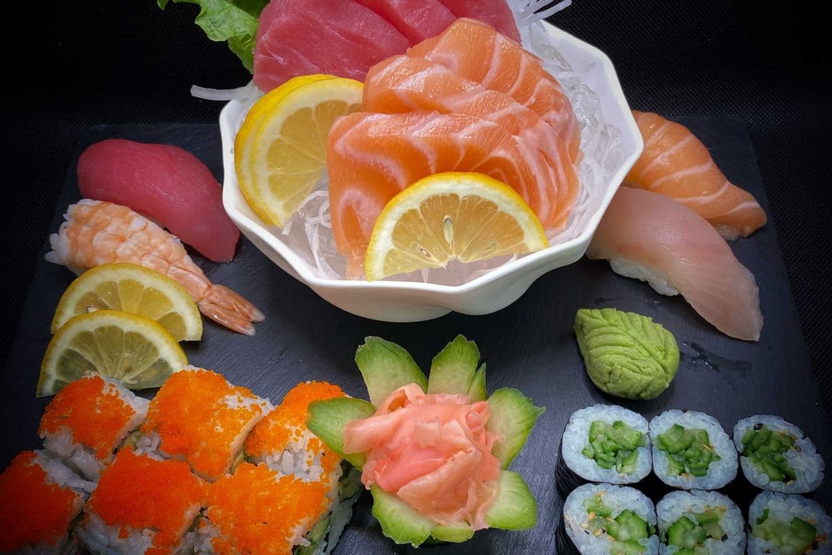 Sushi and Sashimi for 1