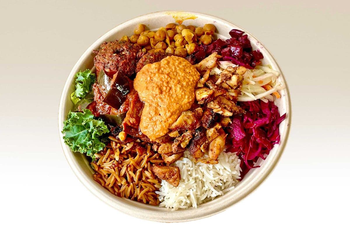Junior Chicken Shawarma Bowl