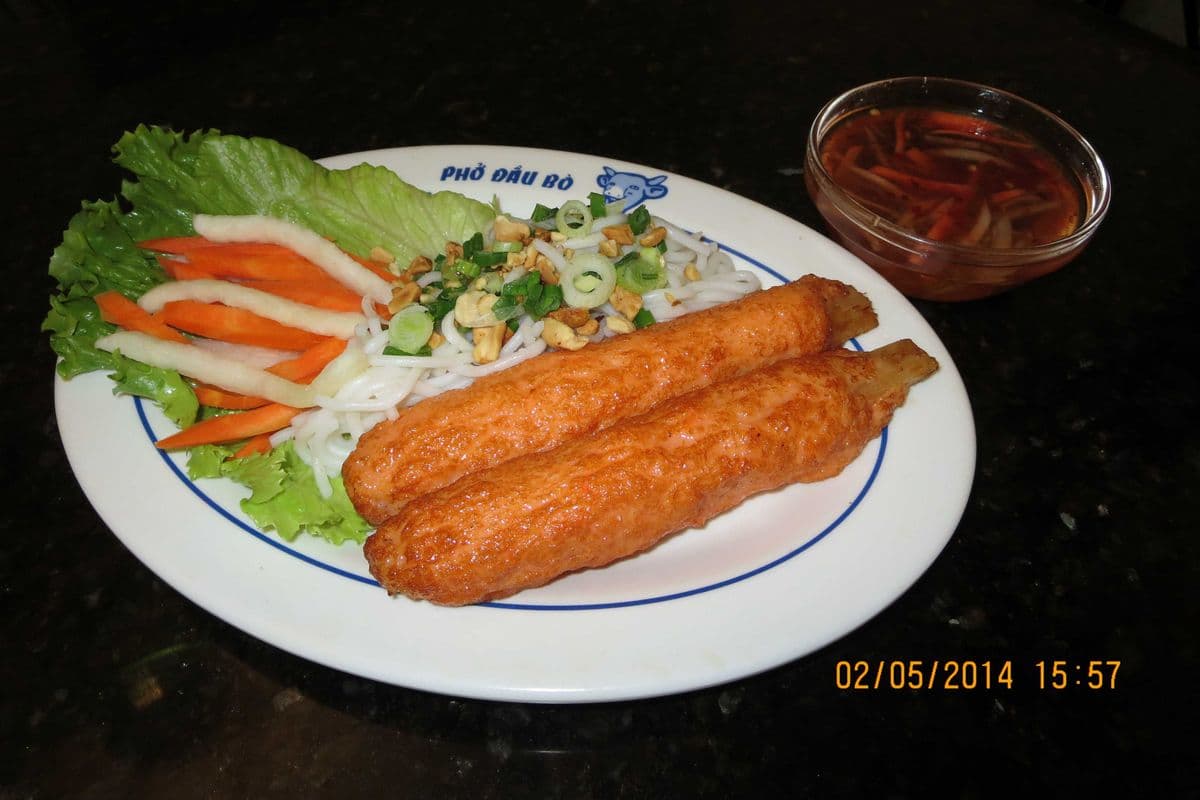 102. Minced Shrimp on Sugar Cane