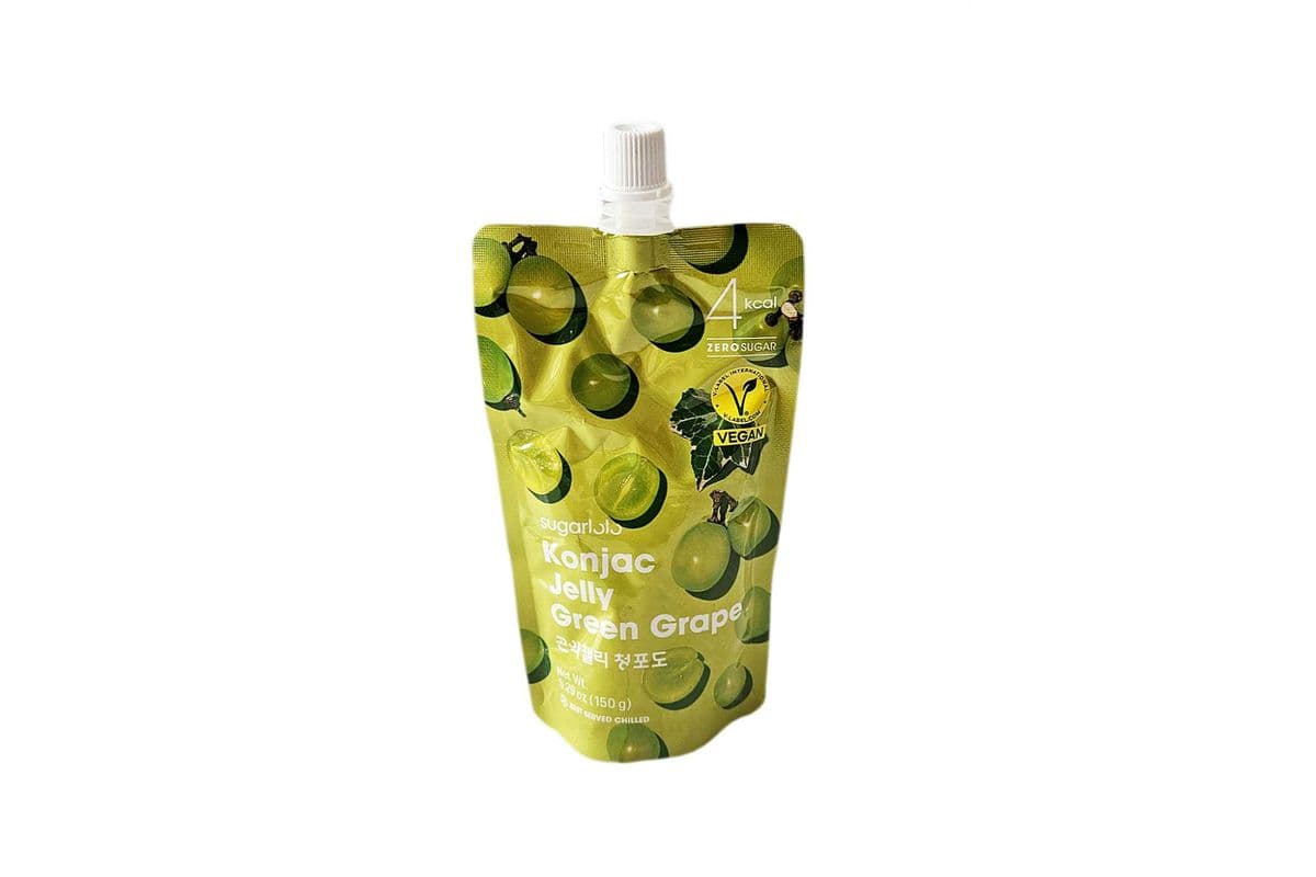 Sugarlolo Konjac Jelly Green Grape Flavor（韩国 蒟蒻果冻 青提味）