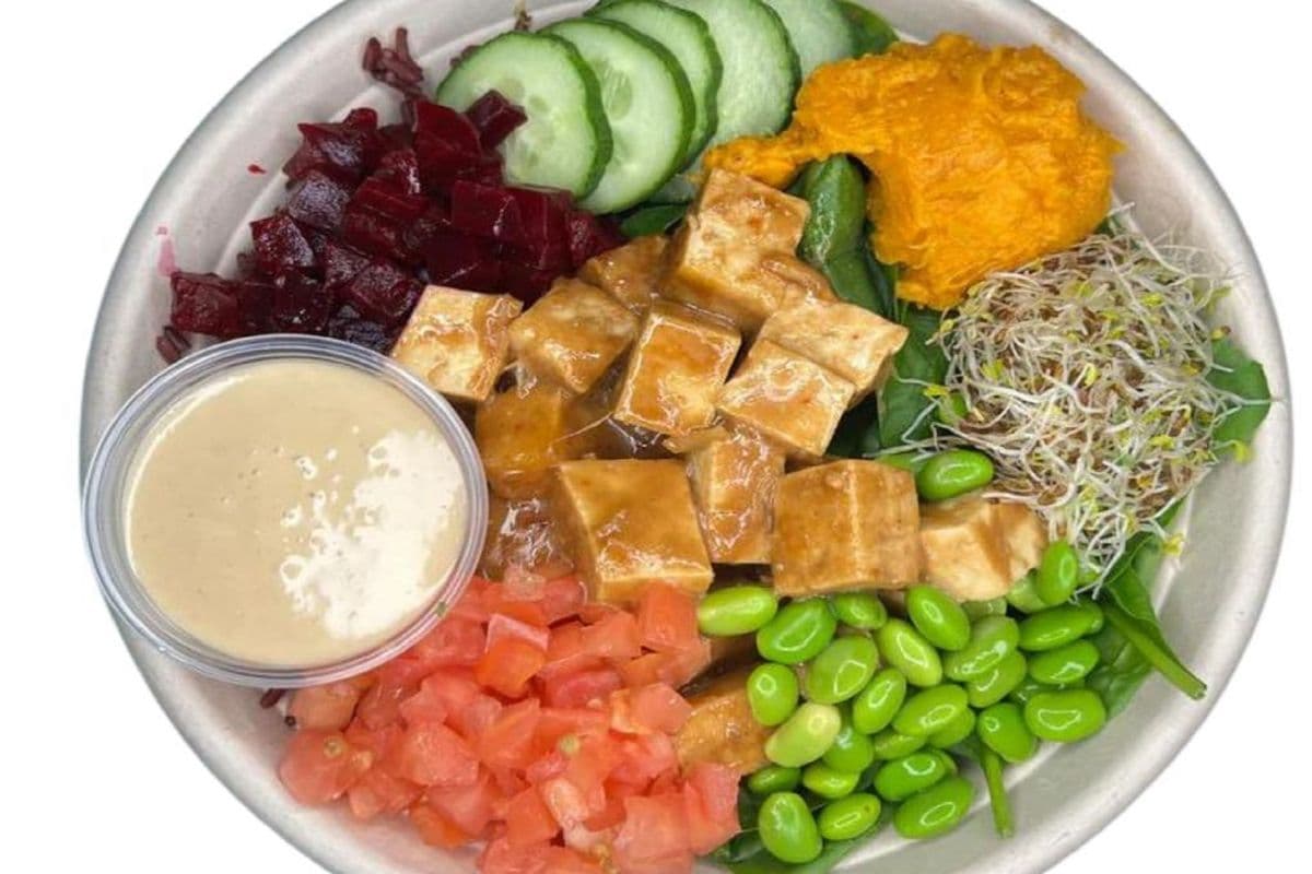 Miso Lemograss Tofu Bowl