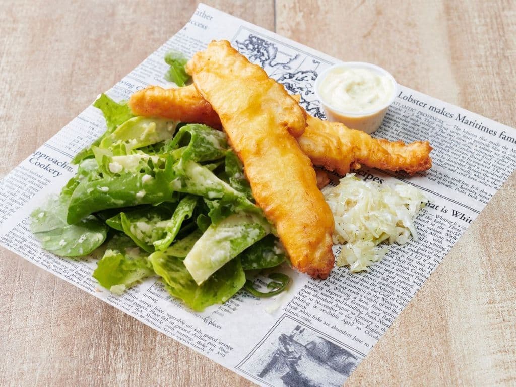 2 piece Haddock & Caesar Salad