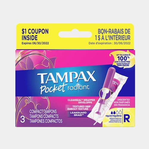 Tampax tampons compacts régulier / Tampax Compact Tampons Regular