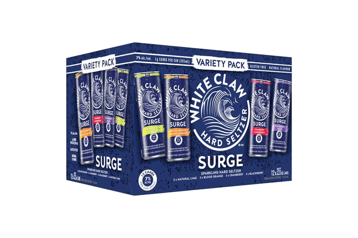 444128 - White Claw Surge Variety (12 x 355 ml)