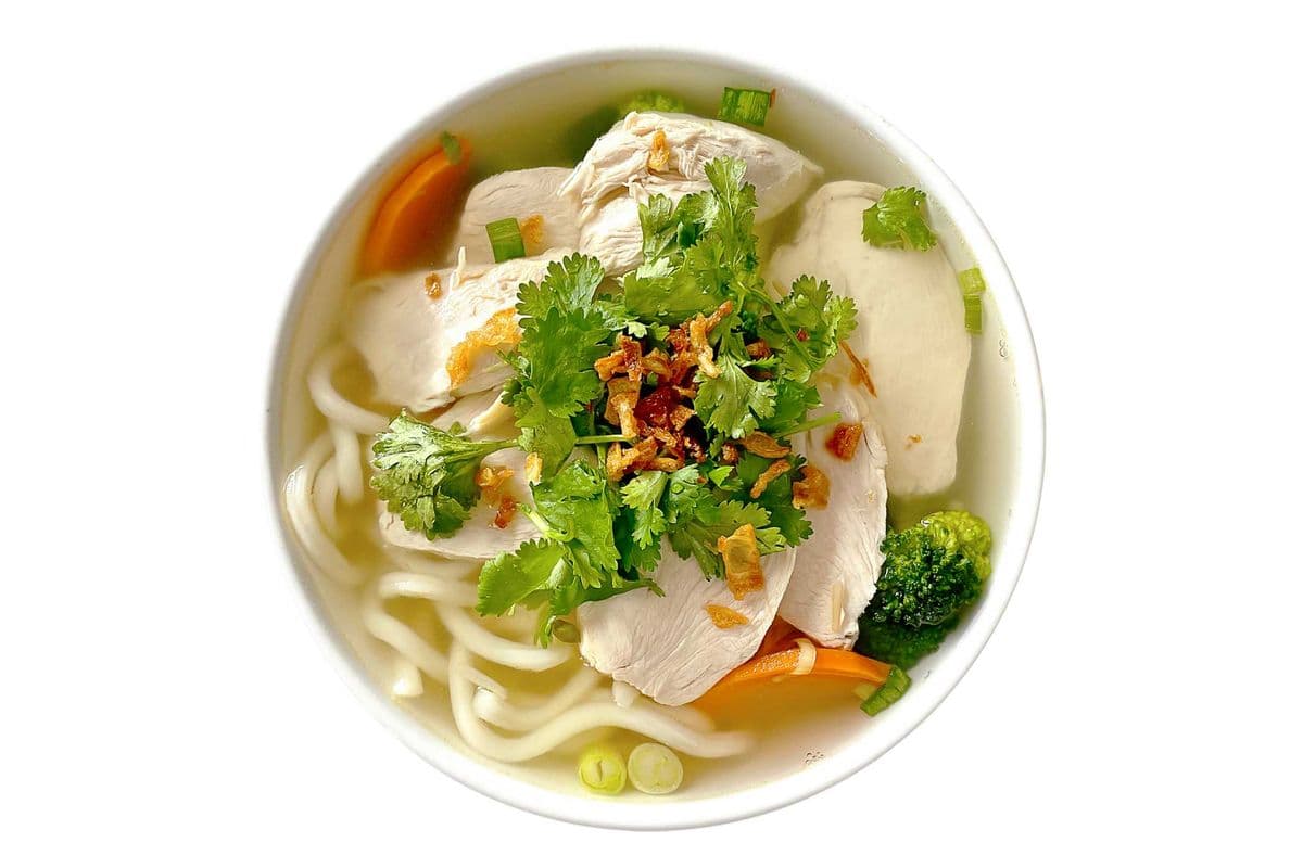 24. Vietnamese Chicken Udon Noodle Soup