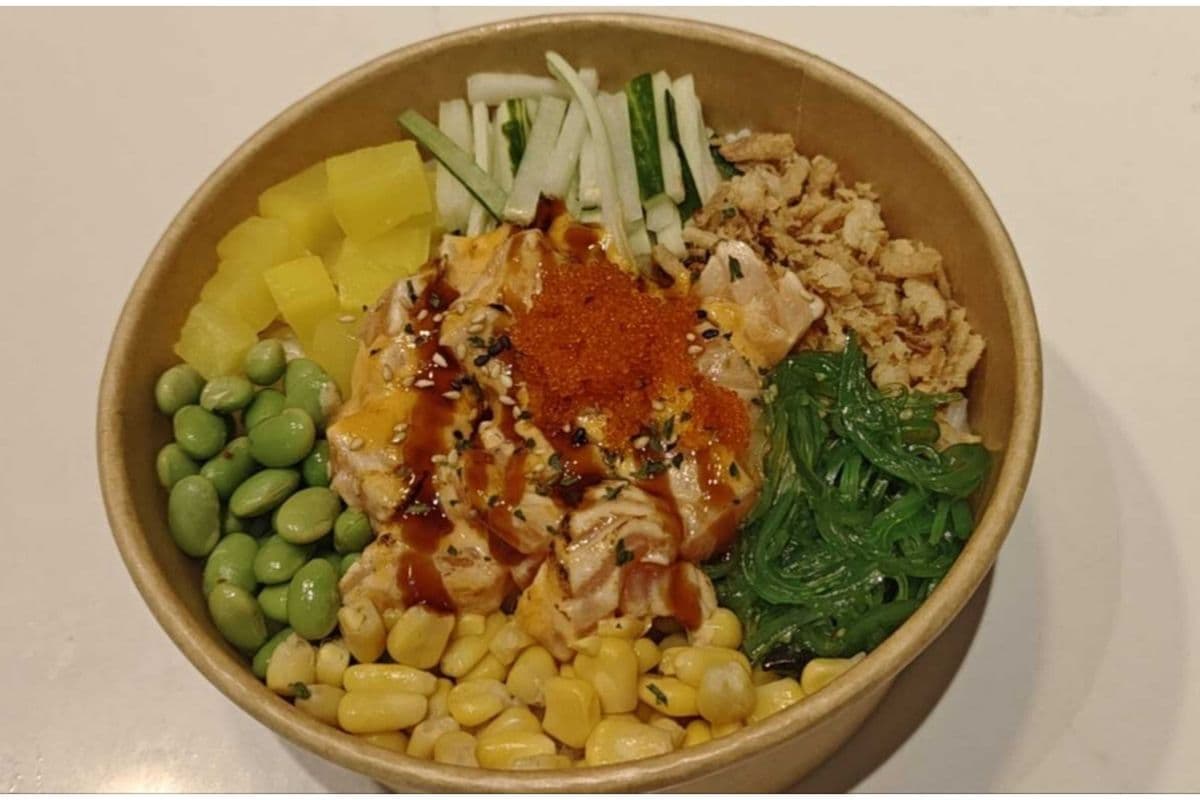 Signature Torched Salmon Poke Bowl
