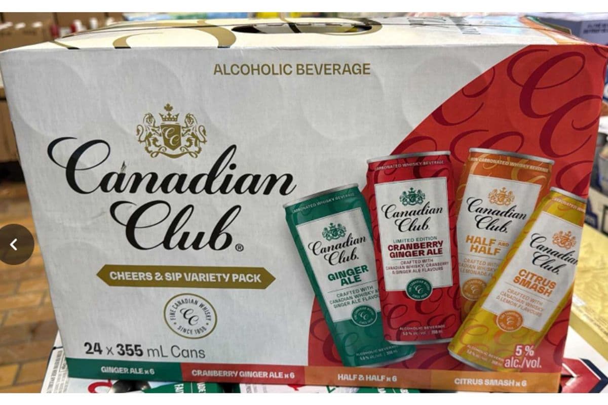 CANADIAN CLUB VARIETY PACK 24 x 355 ML (24 x 355ml)