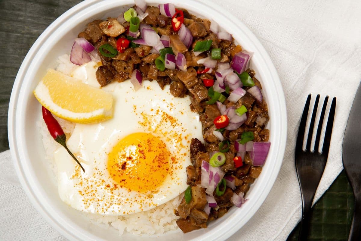 Sisig Rice Bowl