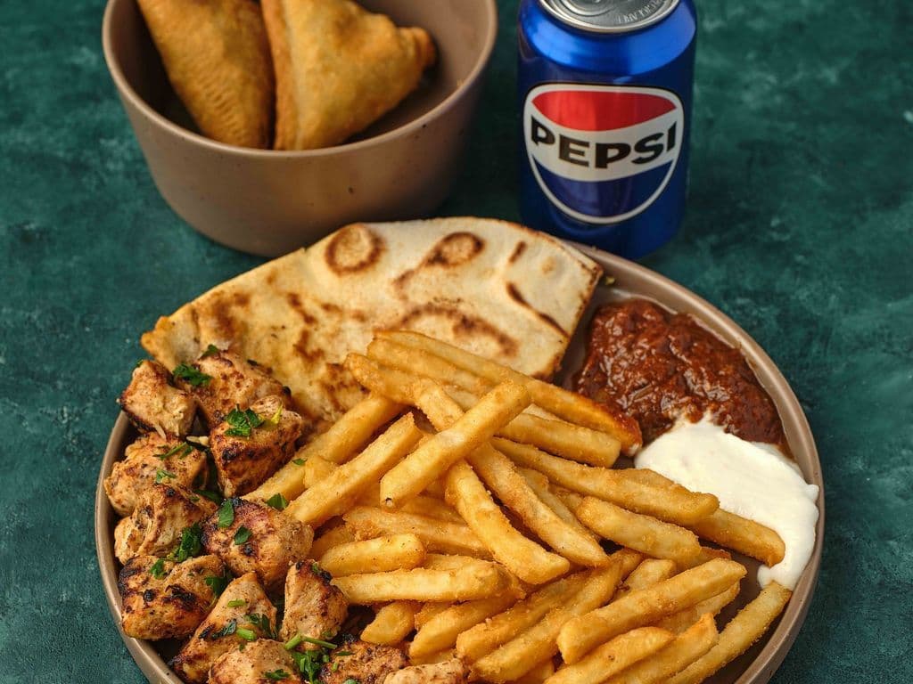 Shish Taouk Combo Fries