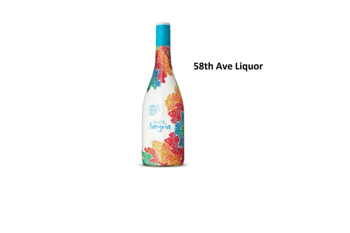 GIRLS' NIGHT OUT WHITE SANGRIA 750ML (1 x 750ML)