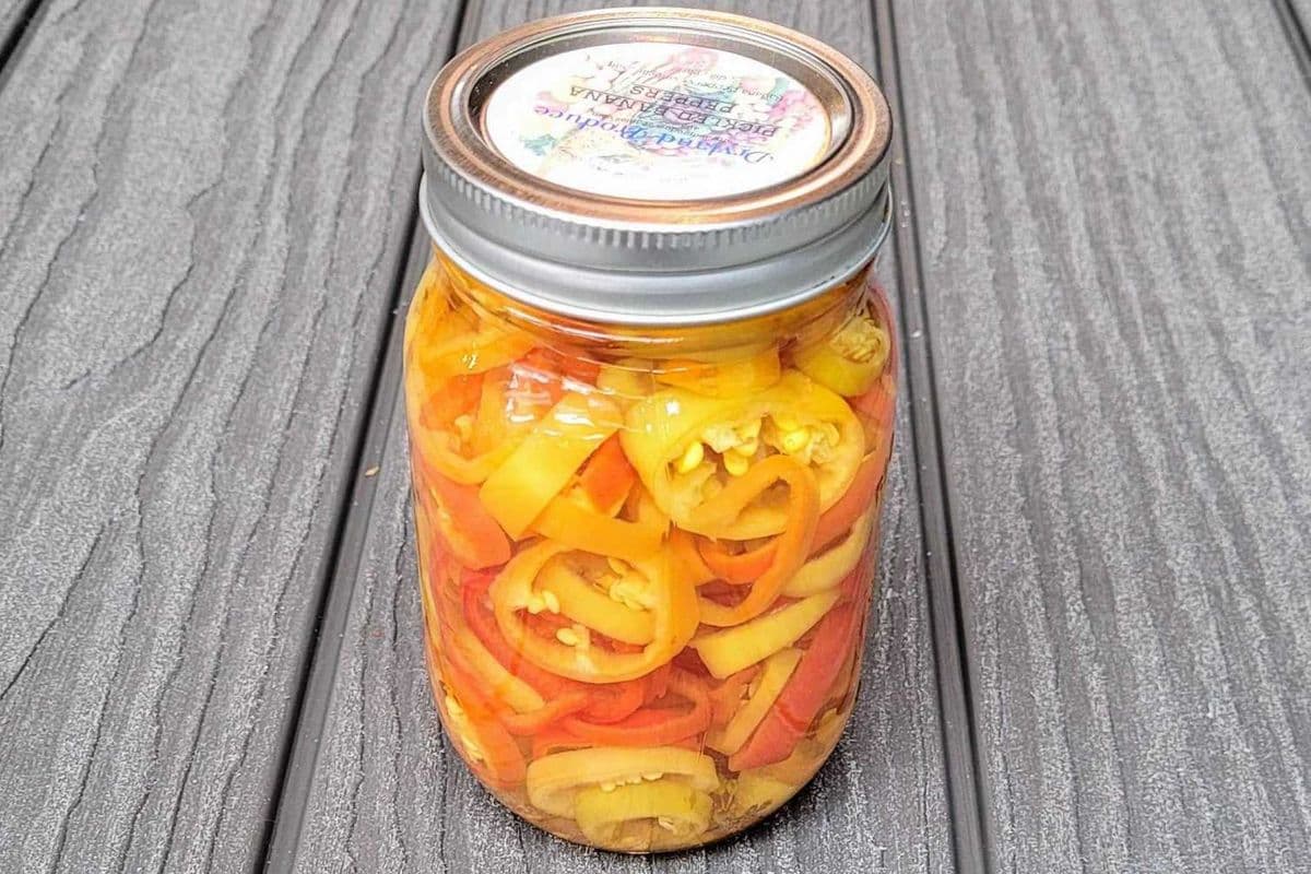 Pickled Banana Peppers (500ml)