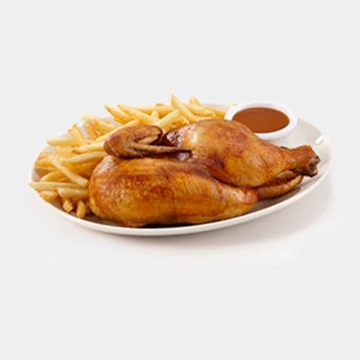 Repas demi-poulet / Half chicken meal