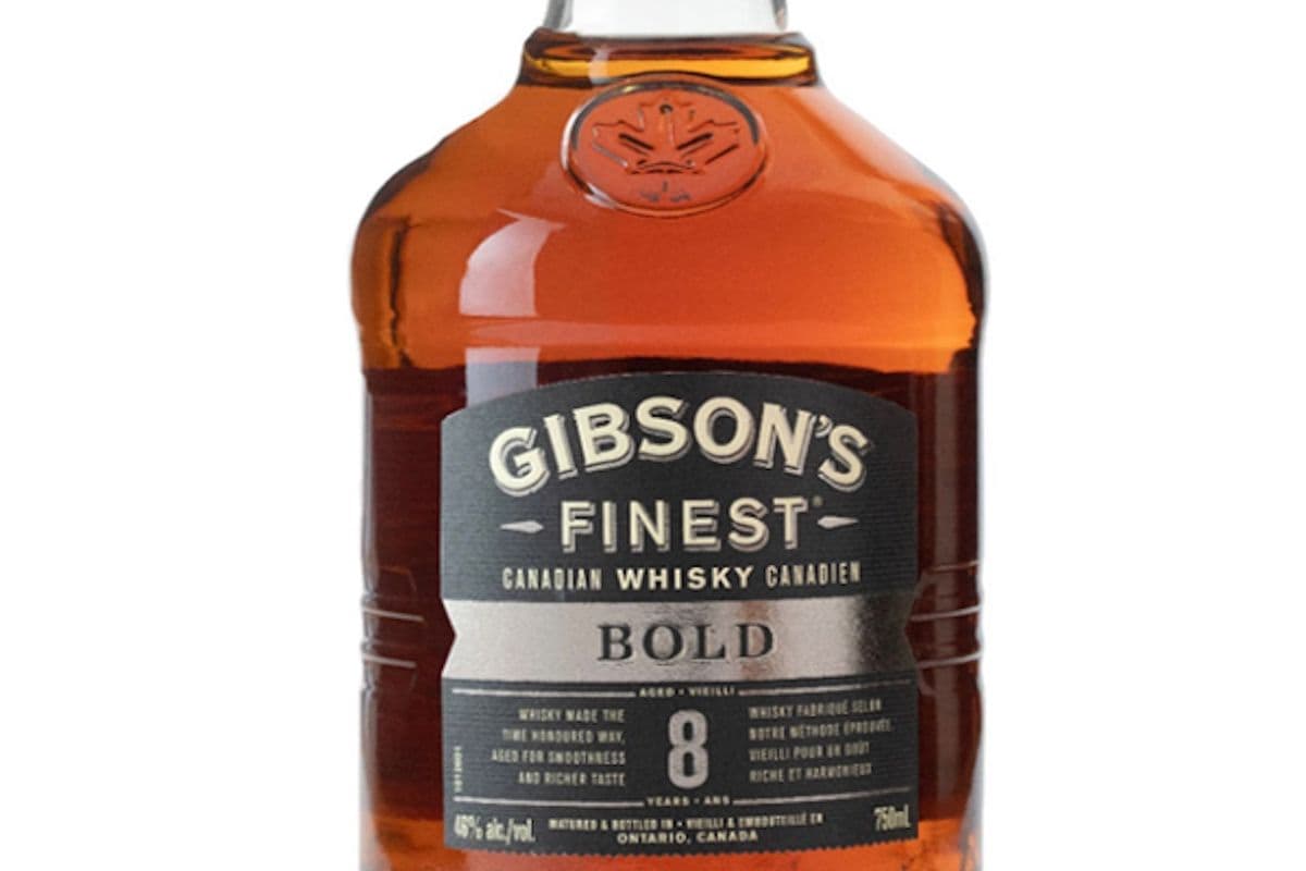 GIBSON'S FINEST BOLD 8 YEAR OLD 750ML Whiskey (1 x 750 ml)