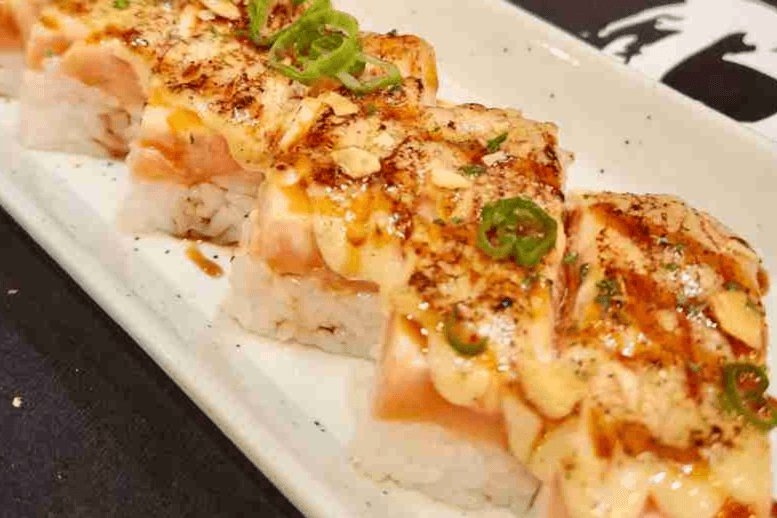 Salmon Aburi Oshi