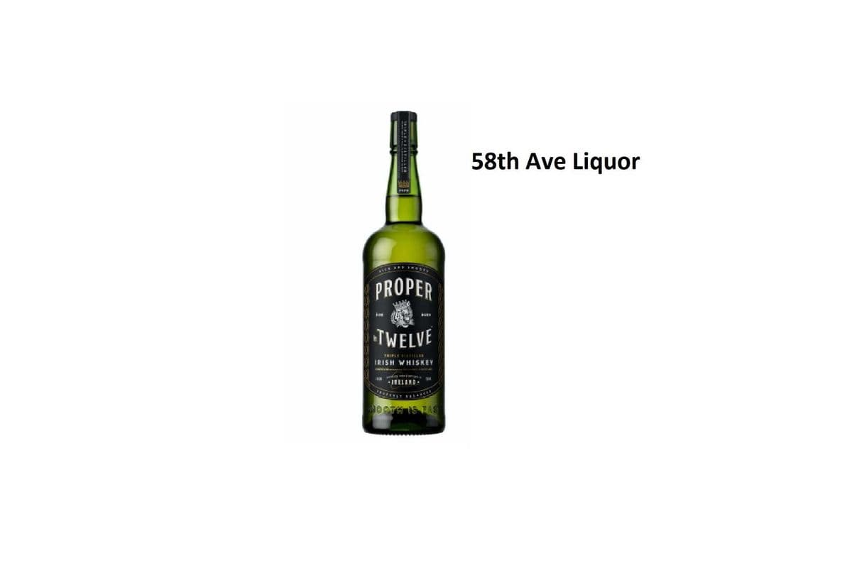 PROPER TWELVE IRISH WHISKEY (1 x 750 ML )