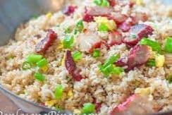 (GF) BBQ Pork Fried Rice