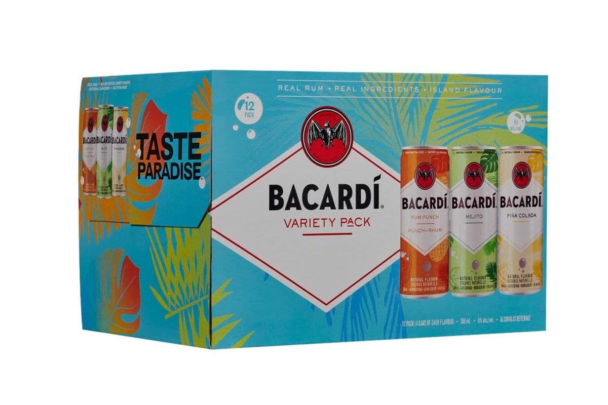 BACARDI RTD MIX 12 PACK (12 x 355ml)