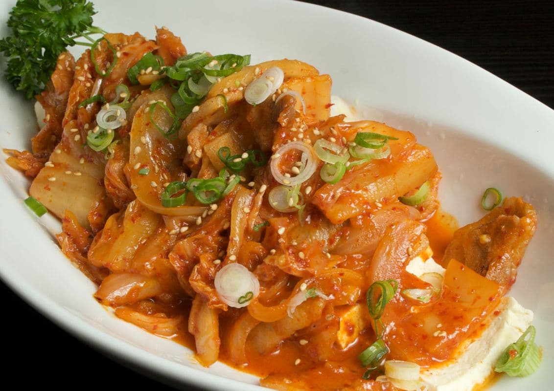 Kimchi Tofu